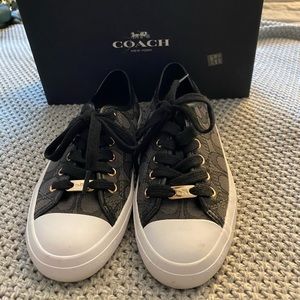 Coach shoes with box